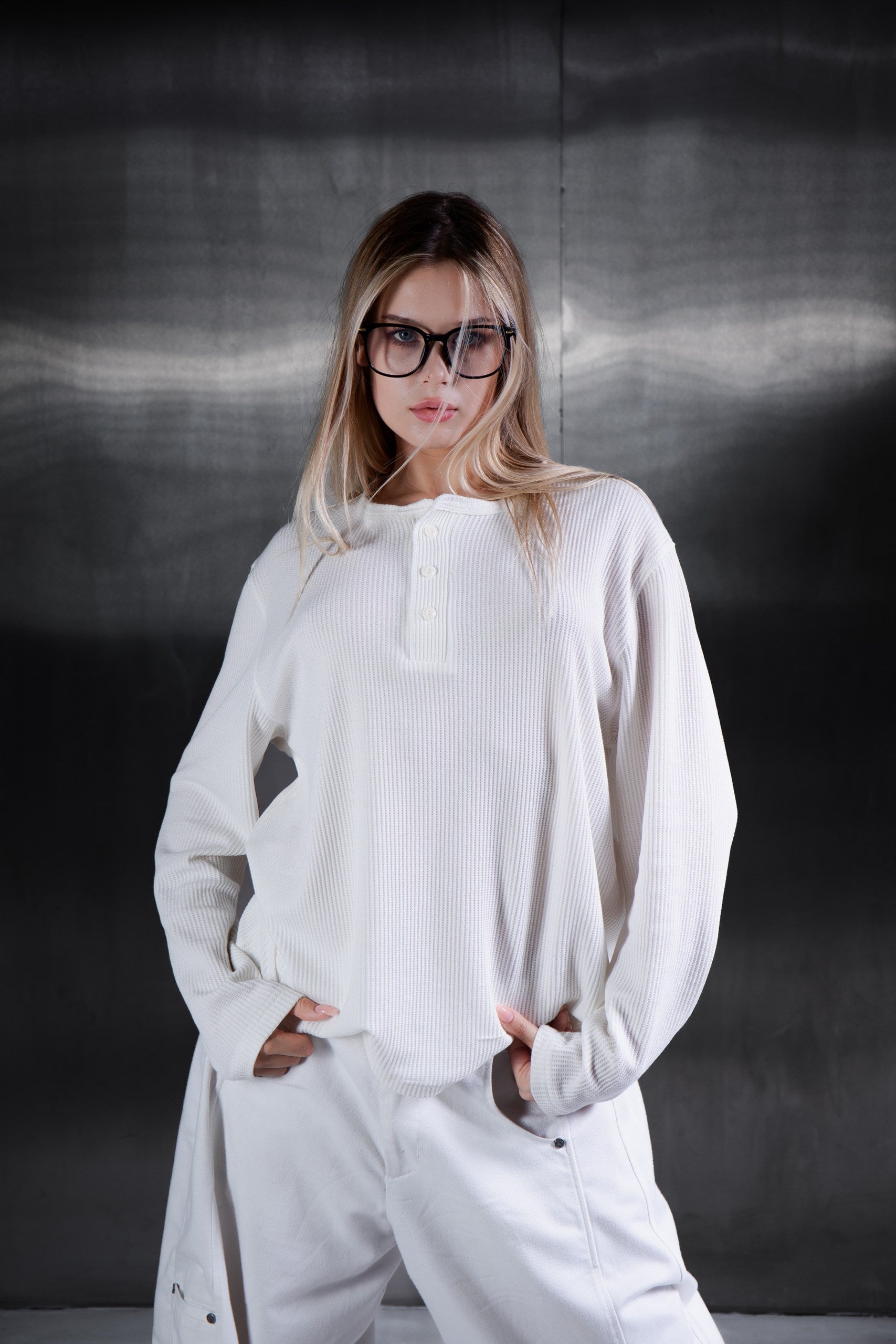 Waffle longsleeve