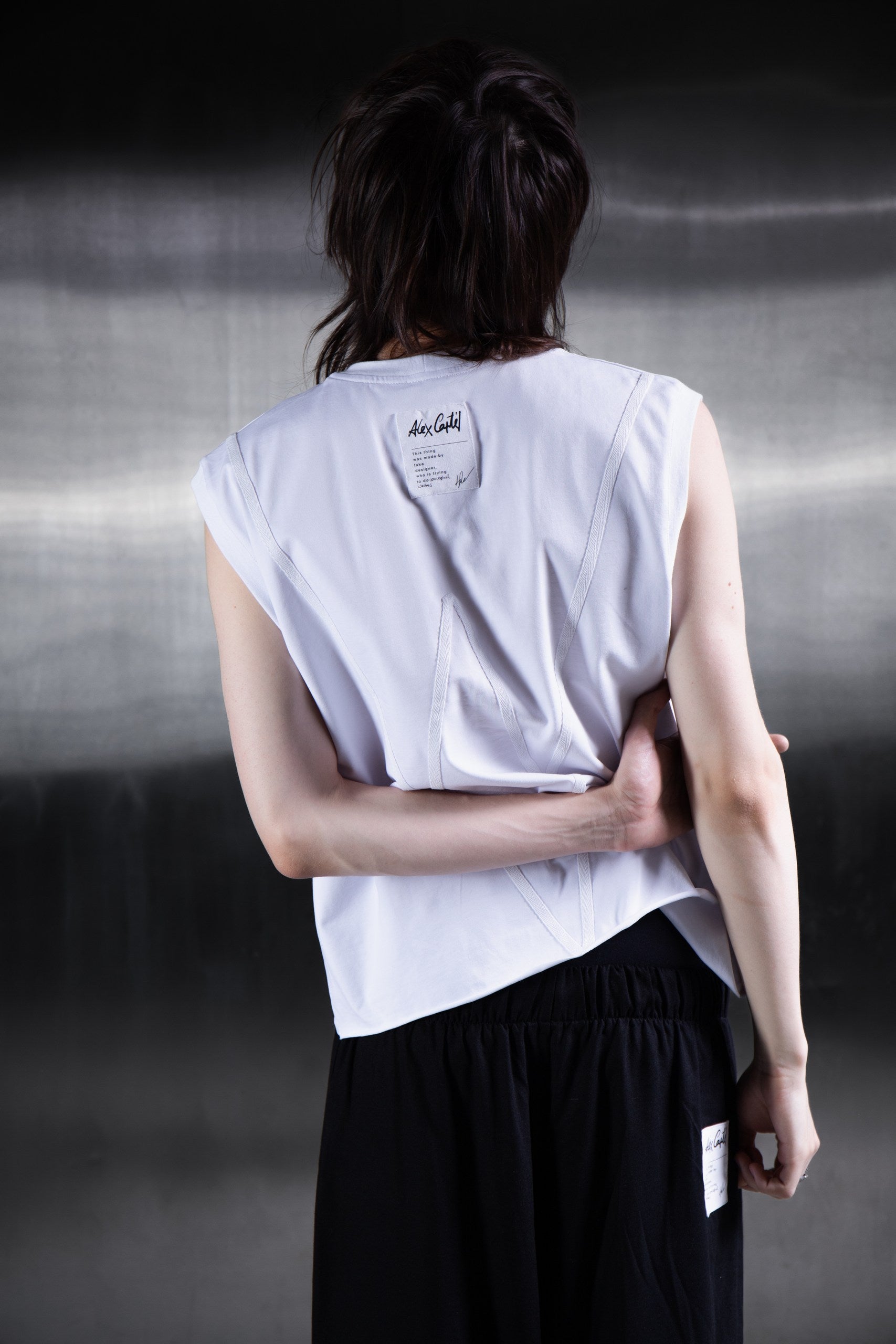 BASE tank top white
