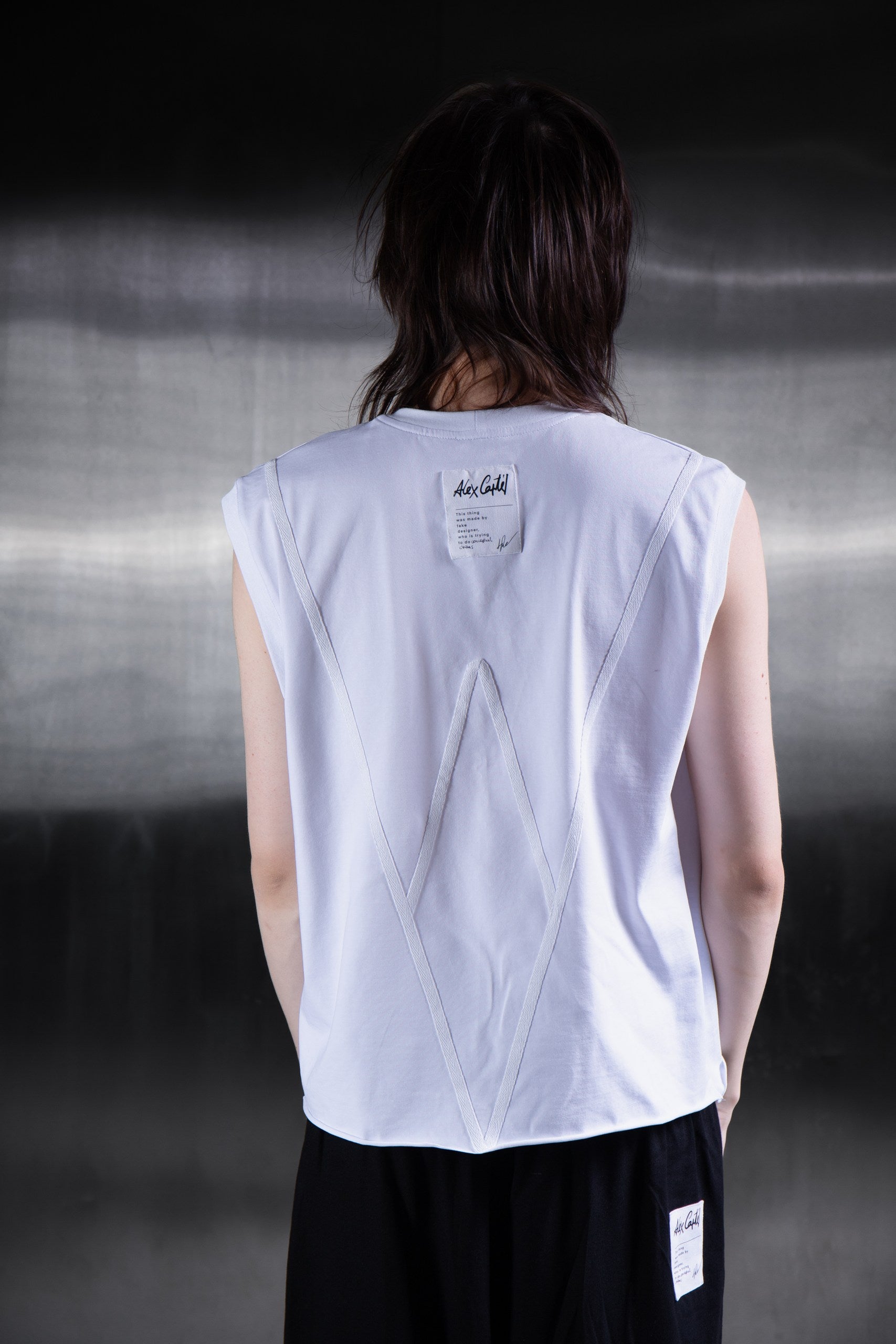 BASE tank top white